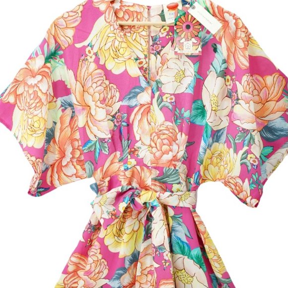 Anthropologie Farm Rio Eulalie Wide-Leg Jumpsuit - Picture 8 of 11